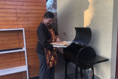 Karibi csirkemellek kerülnek a rácsra