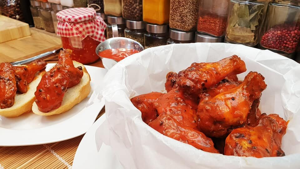 Szoky konyhája buffalo csirkeszárny grill recept okosgrill