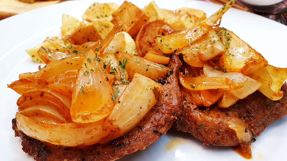 szoky konyhája flekken tarja batyu grillsütő recept okosgrill