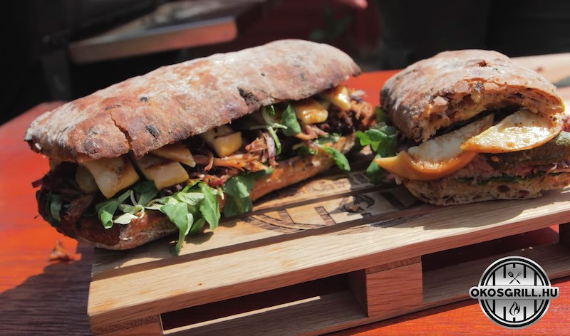 pulled pork szendvicsrecept okosgrill