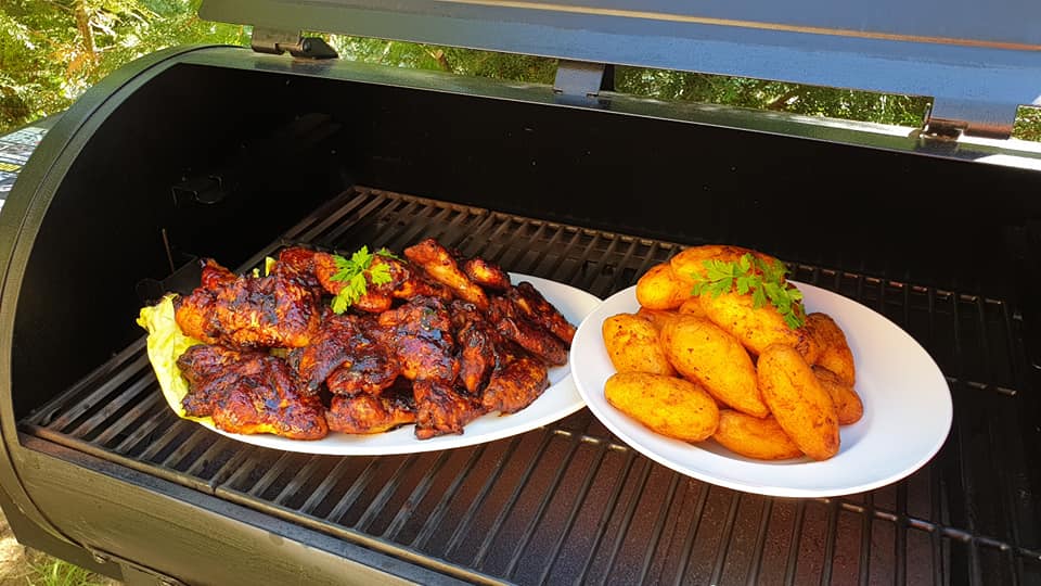 mézes mustáros csirke csirkeszánry recept szoky konyhája okosgrill