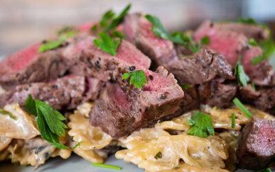 argentin bélszin tejszines tészta recept okosgrill