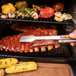 Traeger rozsdamentes grillfogó, csipesz - Image 5