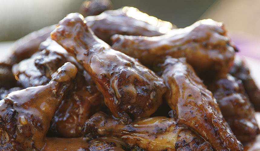 miami csirkeszárnyak bbq grill recept okosgrill