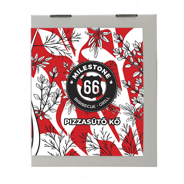 milestone66 pizzasütő kő okosgrill