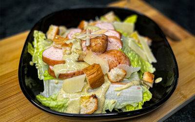 füstölt cézár saláta recept okosgrill