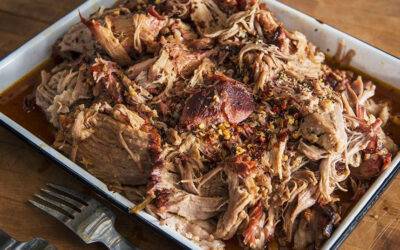 bbq szósz pulled pork recept okosgrill