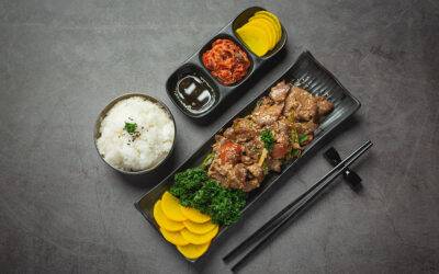 koreai bbq barbecue bemutató okosgrill