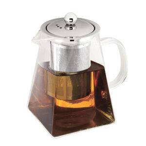 Üveg teáskanna szűrővel 950ml - Image 1