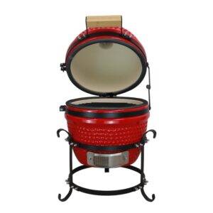 Milestone66 Inferno Kerámia Kamado 27 cm - Piros - Image 3