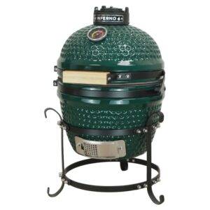 Milestone66 Inferno Kerámia Kamado 27 cm - Zöld - Image 3