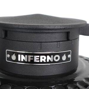 Milestone66 Inferno Kerámia Kamado 47 cm - Fekete - Image 9